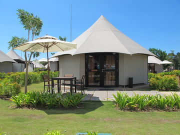 Hotel Lodge Luxury Resort Namioty, Glamping Namiot hotelowy Odporność na wysoką temperaturę
