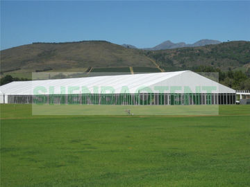 Przezroczyste namioty namiotowe cateringowe ze szklaną ścianą Profil aluminiowy o wysokości 4 metrów