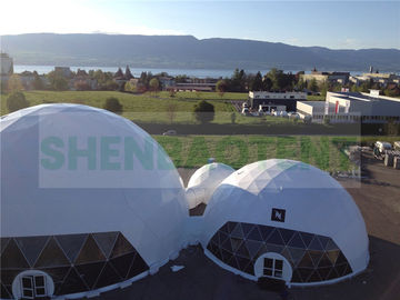 Namiot wystawowy z kopułą anty-UV Wydarzenie w dużej pełnej markowej 30-metrowej średnicy